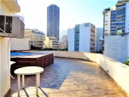 Conheça TERRACAO do imóvel - Cobertura 5 quartos à venda Leblon, Zona Sul,Rio de Janeiro - R$ 4.300.000 - COB-2208 - 1 TERRACAO - 1