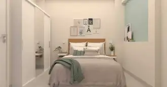 Conheça 3896c05f482dd707-quarto su+¡t do imóvel - Casa de Vila à venda Rua Fernandes Guimarães, Botafogo, Rio de Janeiro - R$ 639.000 - C-998 - 13 3896c05f482dd707-quarto su+¡t - 13