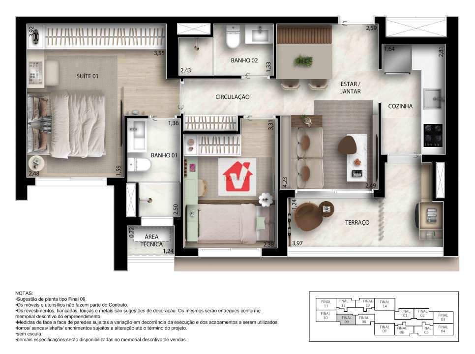 Conheça Apartamento com lazer completo à venda Rua Fortunato Ferraz, Vila Anastácio, Zona Oeste, São Paulo - CVAP20049 - 32 32