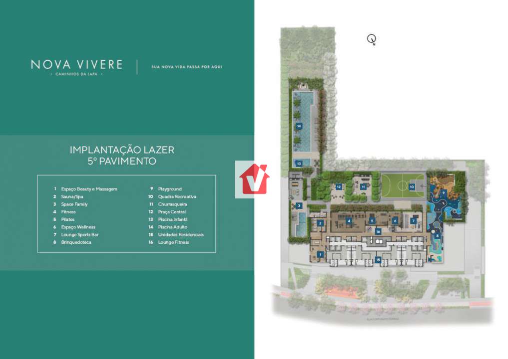 Conheça Apartamento com lazer completo 2 quartos à venda Condomínio Nova Vivere - Vila Anastácio, São Paulo - CVAP20054 - 26 26