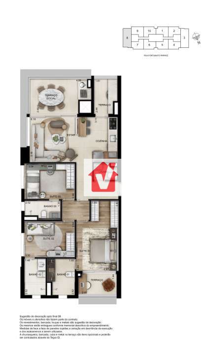 Conheça Apartamento com lazer completo 2 quartos à venda Condomínio Nova Vivere - Vila Anastácio, São Paulo - CVAP20054 - 32 32