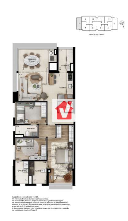 Conheça Apartamento com lazer completo 2 quartos à venda Condomínio Nova Vivere - Vila Anastácio, São Paulo - CVAP20054 - 33 33