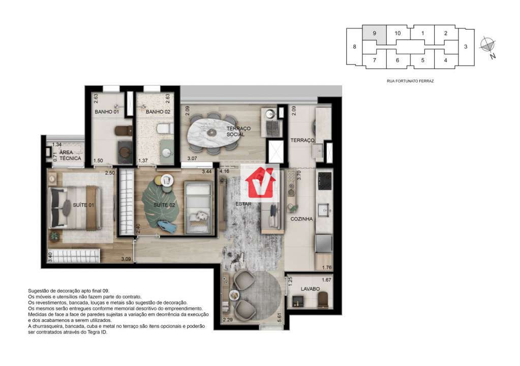 Conheça Apartamento com lazer completo 3 quartos à venda Condomínio Nova Vivere - Vila Anastácio, Zona Oeste, São Paulo - CVAP30044 - 31 31