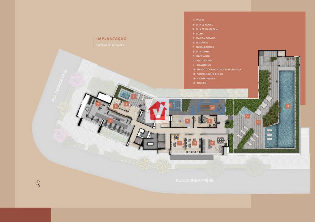 Conheça Apartamento 4 quartos à venda Condomínio Ampere Brooklin - São Paulo,SP Brooklin Paulista - R$ 4.770.000 - CVAP40007 - 14 14