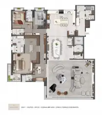 planta 355m Chateau Jardin Lumiete 355m - 8