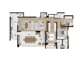 136m # suites e sala Ampliada - 4