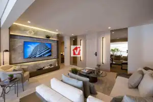 Condomínio Bem Moema - Lançamento - Apartamento com lazer completo à venda Avenida Bem-te-vi, Moema, Zona Sul Nobre,São Paulo - CVAP20002
