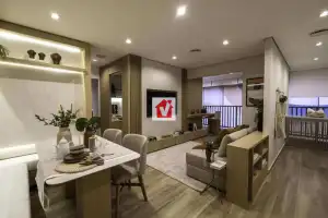 Condomínio Amaro - Em Obras - Apartamento com lazer completo à venda Rua Albino Boldasso Gabril, Santo Amaro, Zona Sul,São Paulo - R$ 681.950 - CVAP20009