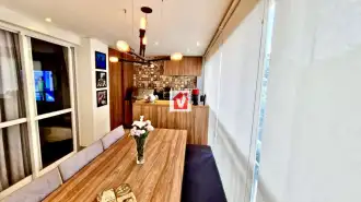Condomínio Classic Lapa - Mobiliado - Apartamento com lazer completo 3 quartos à venda Vila Anastácio, Zona Oeste, São Paulo - R$ 1.270.000 - CVAP30037