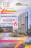 Condomínio ELO CAMINHOS DA LAPA - Ao lado Metrô - Apartamento com lazer completo à venda Rua Fortunato Ferraz, Vila Anastácio, Zona Oeste, São Paulo - R$ 810.000 - CVAP20007