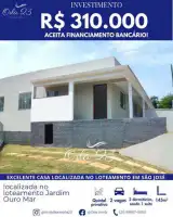 Casa 2 quartos à venda São José do Imbassaí, Maricá - R$ 310.000 - SAO2301