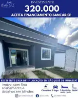 Casa 2 quartos à venda São José do Imbassaí, Maricá - R$ 320.000 - SAO2302