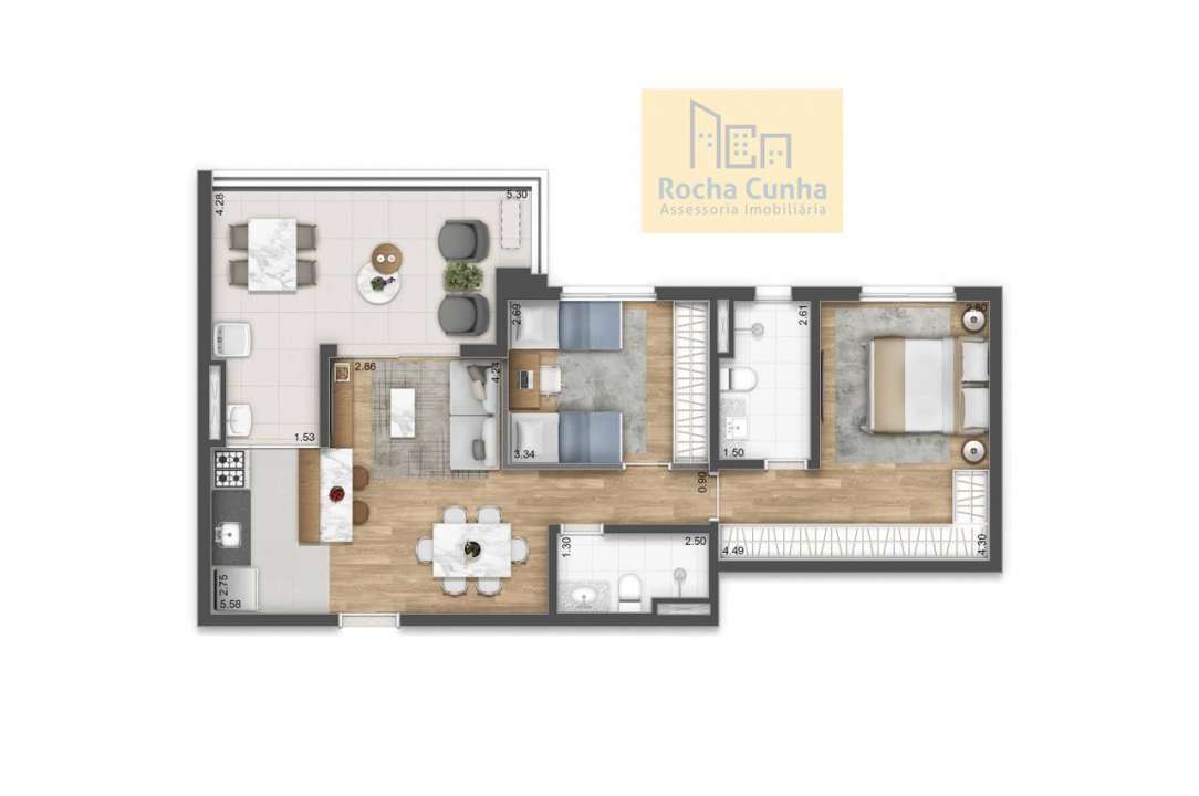 Conheça Apartamento 2 quartos à venda São Paulo,SP - R$ 1.200.000 - VENDA8785 - 17 17