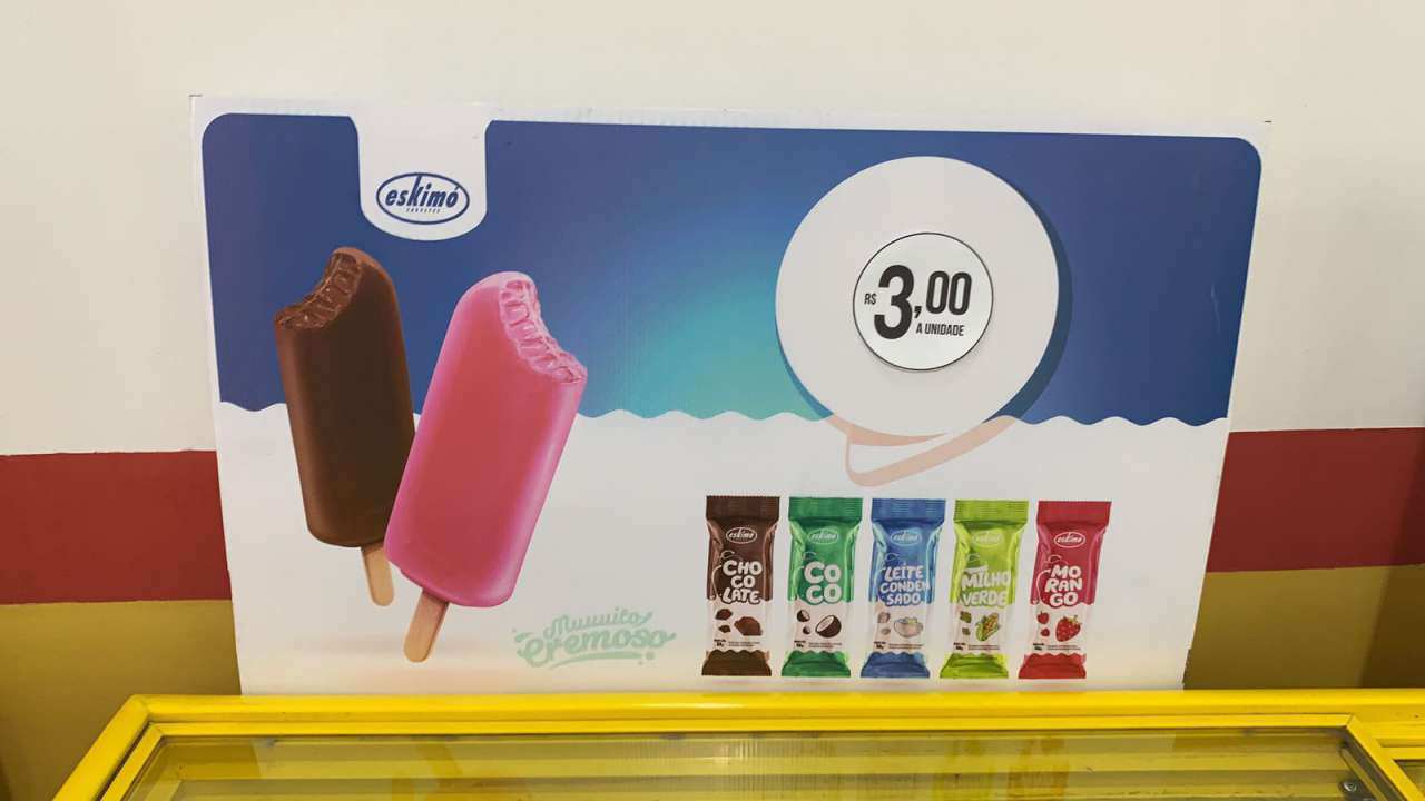 Conheça Excelente Sorveteria na Praça Seca- Passo Ponto-Venda - 5002 - 9 9