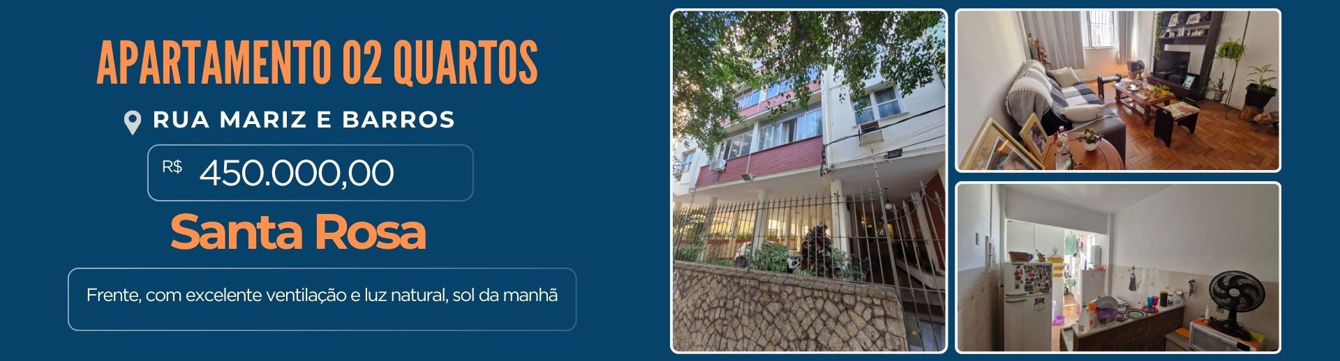 AMPLO 02 QUARTOS EM SANTA ROSA